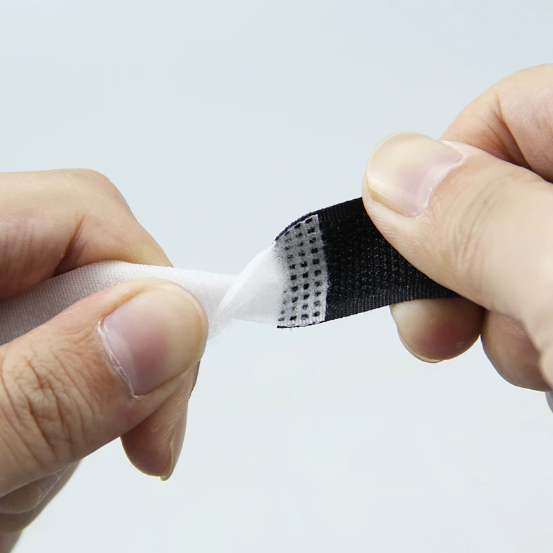 Buckle Hook and Loop Strap with Logo Factory Custom Self Adhesive Reusable Plastic Injection Single Customized Kitchen Storage