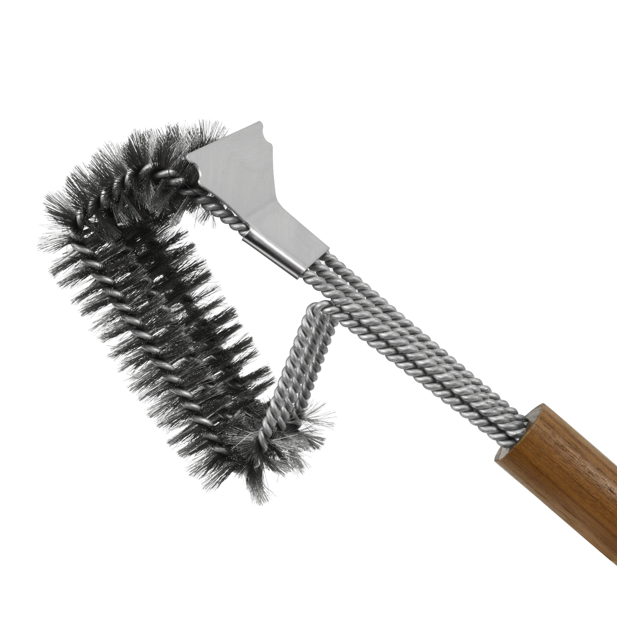 Heavy Duty Grill Brush and Scraper Exclusive Grill Cleaning Kit with Extra BBQ Wire Brush Head