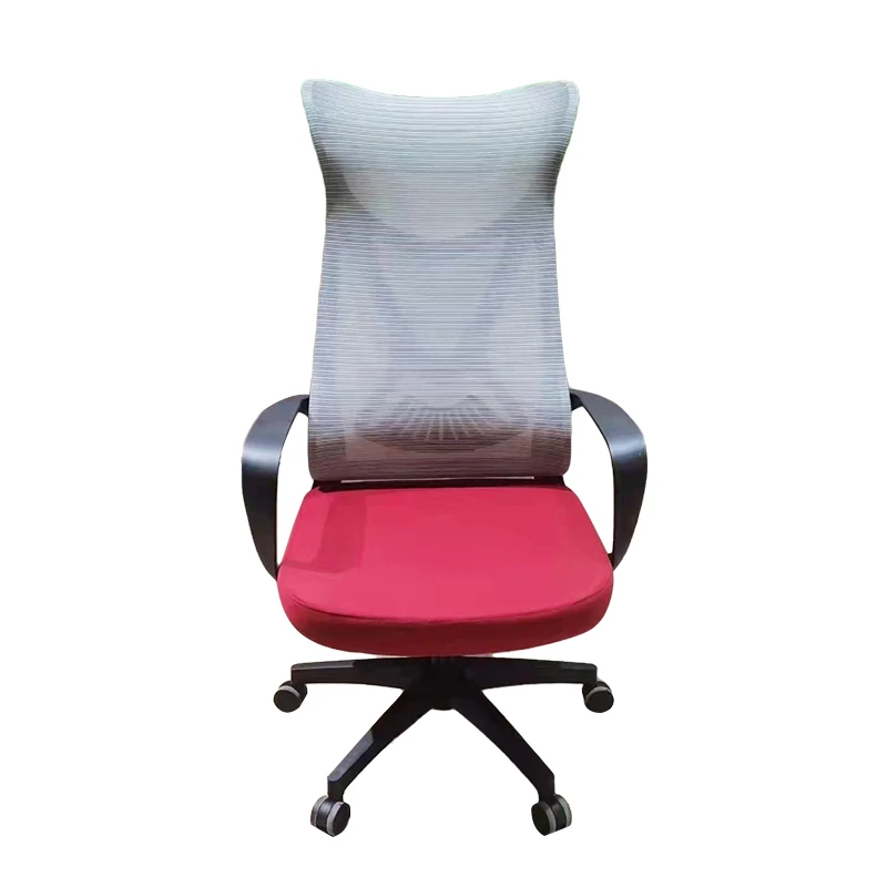 2023 New Design Free Sample Cheap Mesh Chaises Swivel Revolving Guest Manager Office Chair TD-808