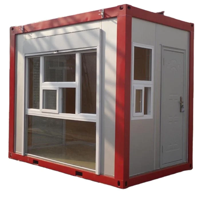 20ft flat residential sustainable containers Prefab Houses For Carport