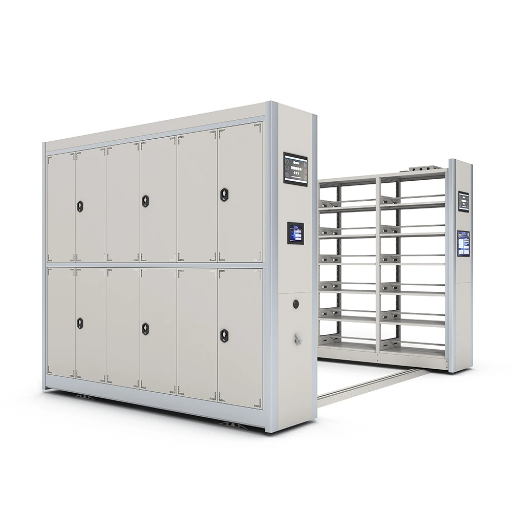 Customizable Mobile Manual Automatic Compacts Compact Shelving Filing Storage Cabinet Metal Guangzhou Customized Shop Shelves