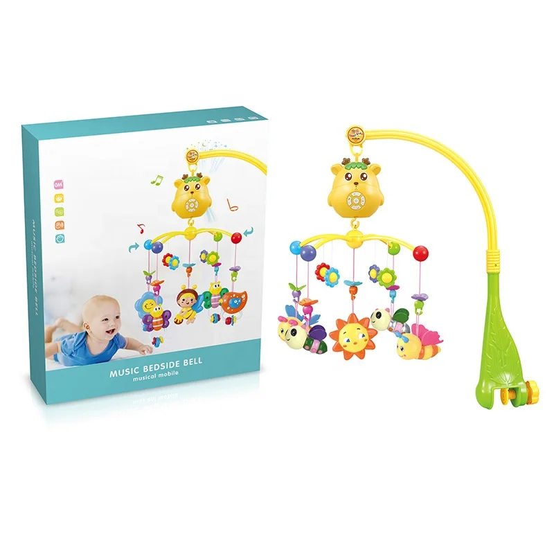 Детская подвесная Мобильная погремушка для детской кроватки музыкальные игрушки Детский погремушка для кровати
