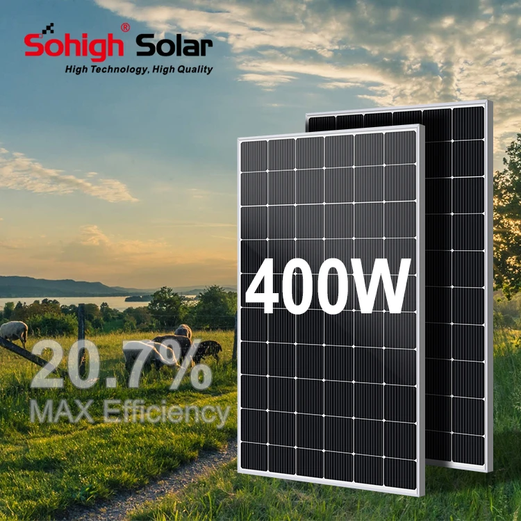 Europe monocrystalline power 20.25kwp panels plant 10 kw paneles solares 1000 w pane perovskite solar panel painel solar 400w