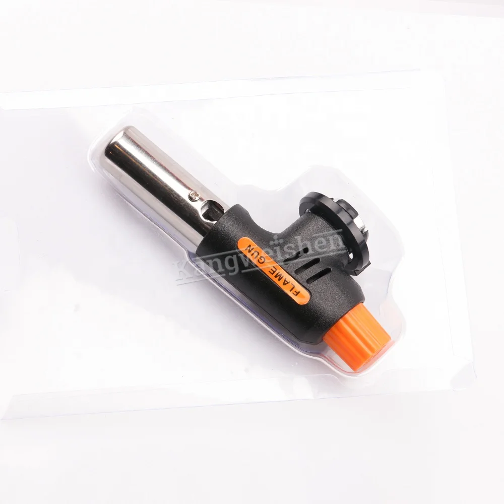 Portable Butane Gas Torch BBQ Flame Thrower Hiking Flame Gun