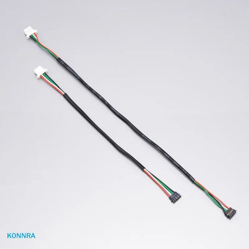 Customized OEM JST SH 1mm Pitch to Molex 1.2mm Cable Assembly Connector 2 4 6 8 Pin Wire Wiring Harness for Keyboard