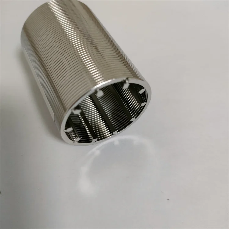 304 316 316L Johnson wedge wire screen stainless steel wedge wire filter/wire wrapped filter/johnson Wedge Wire Screen Mesh