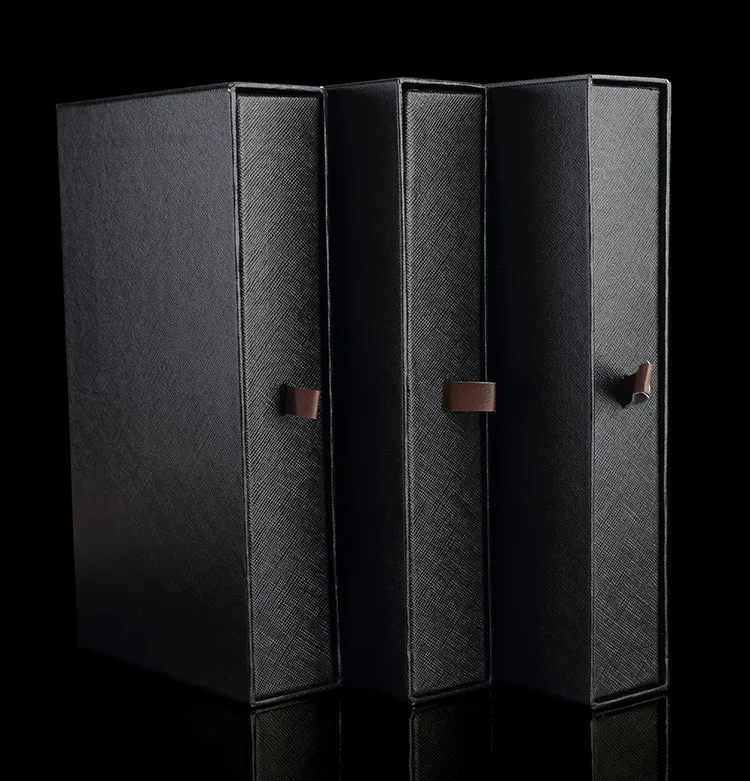 Factory hot sale wallet packing box wallet box luxury paper drawer gift box with logo customized