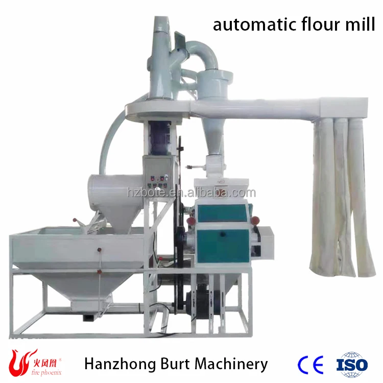 Automatic Mini Wheat Flour Mills Machinery Mini Roller 5 Ton Per Day Flour Mill Plant