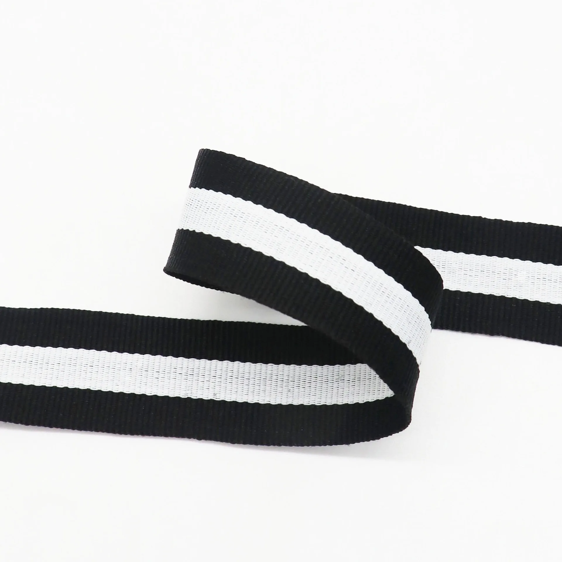 Factory Wholesale Custom High Quality Heavy-Duty Eco-friendly Durable Recycled Polyester Webbing for Garment Accessories