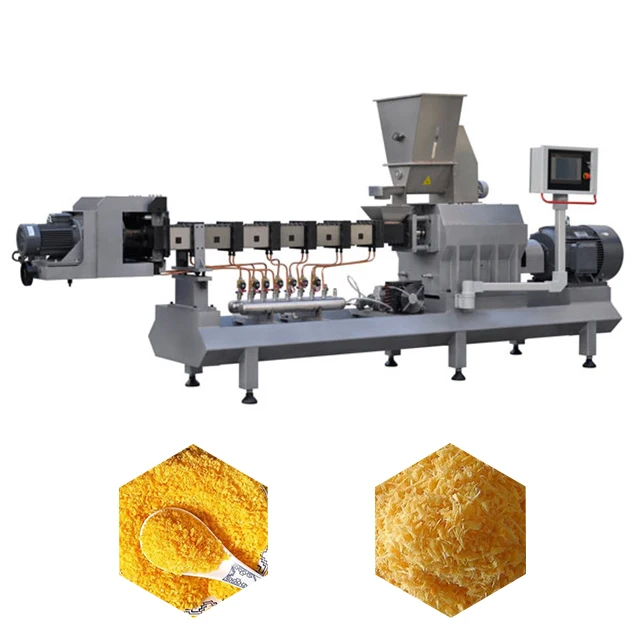Best Quality Bread Crumb Extruding Machine Production Line Bread Crumbs Making Equipment