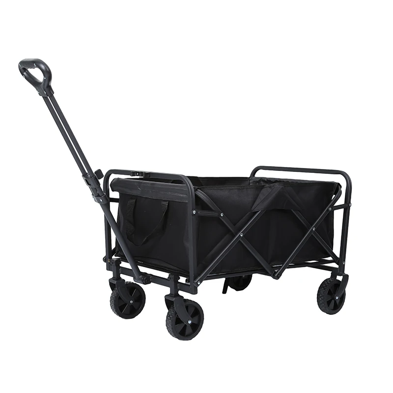 Adjustable Portable Collapsible Folding Utility Metal  Car Wagon Outdoor Camping Cart Beach Fishing Picnic Camping Wagon Trolley
