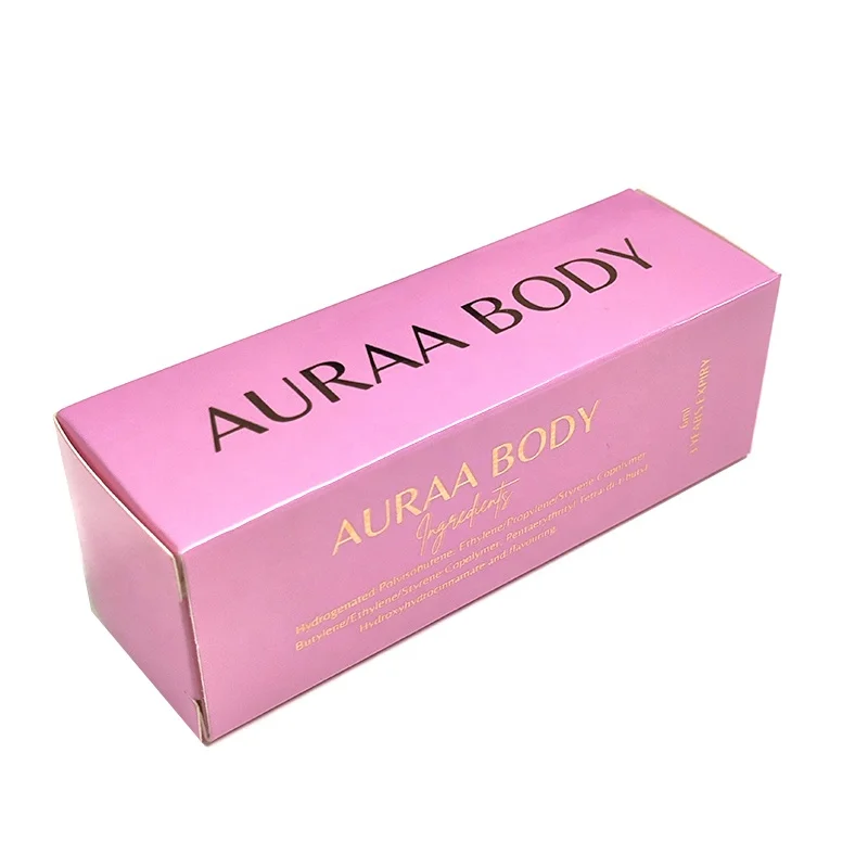 Whole sale Luxury Custom Packaging Lip Gloss Boxes With Shiny rose lip gloss boxes coated paper for business
