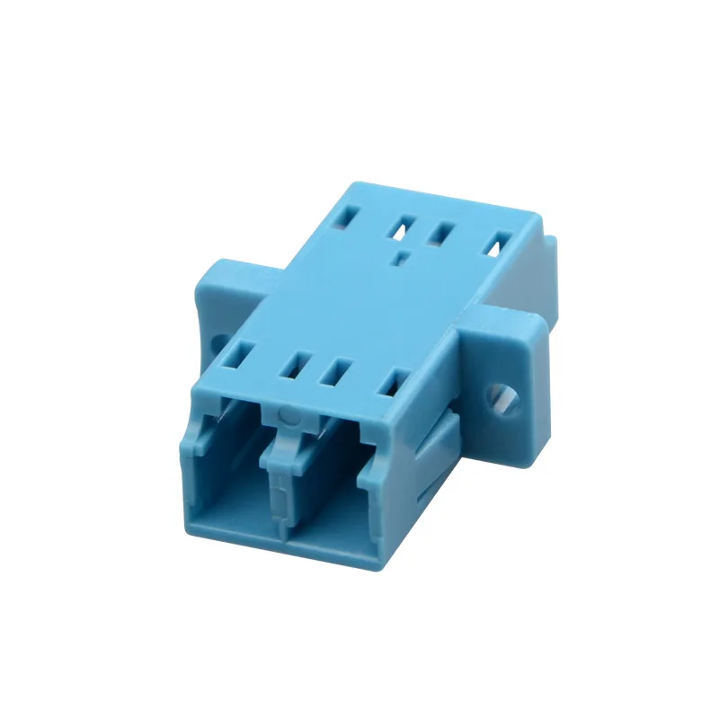 2 Port core Dual LC PC UPC APC SM Duplex Fiber Optic Adapter