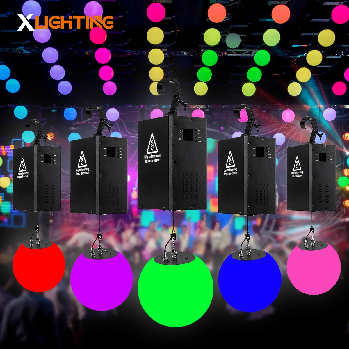 Xlighting кинетический шар 3D DMX светодиодные фонари 100 Вт RGB лазерная проекция для свадебных клубов отели дискотеки DJs