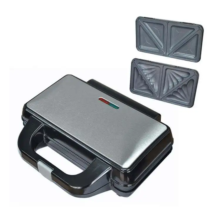 900W Electric Toaster Sandwich Maker Grill 2 Slice Deep Sandwich Maker Deep Filled Electric Sandwich Maker