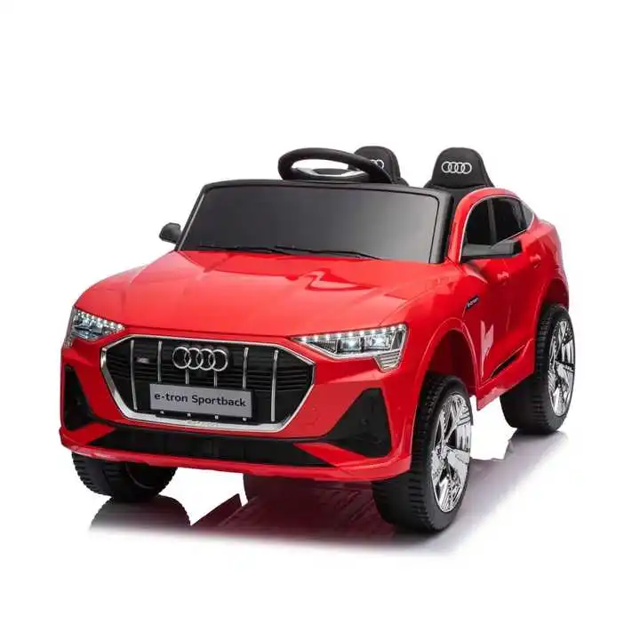 Licensed Audi Powered Electric Car for Kids with Parent Remote Control, Lights, Horn, Music, Ride on Toys
