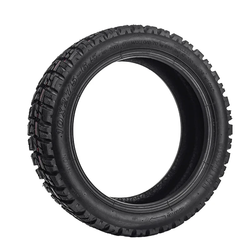 10 Inch Vacuum Tyre 10x2.75-6.5 Tire For Speedway 5 Dualtron 3 Scooter 10 Inch 10*2.75-6.5 Tubeless Tire