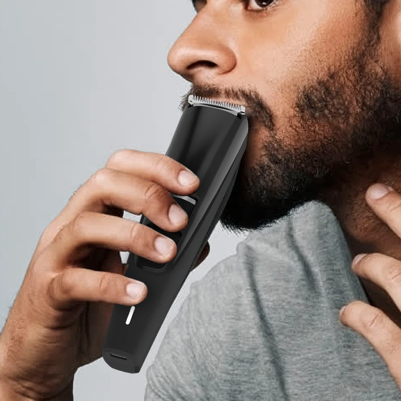 Профессиональный Регулируемый беспроводной USB-C Мужская машинка для стрижки волос уход за волосами для ухода за волосами машинка для стрижки бороды и усов; С 20 Встроенный длина настройки