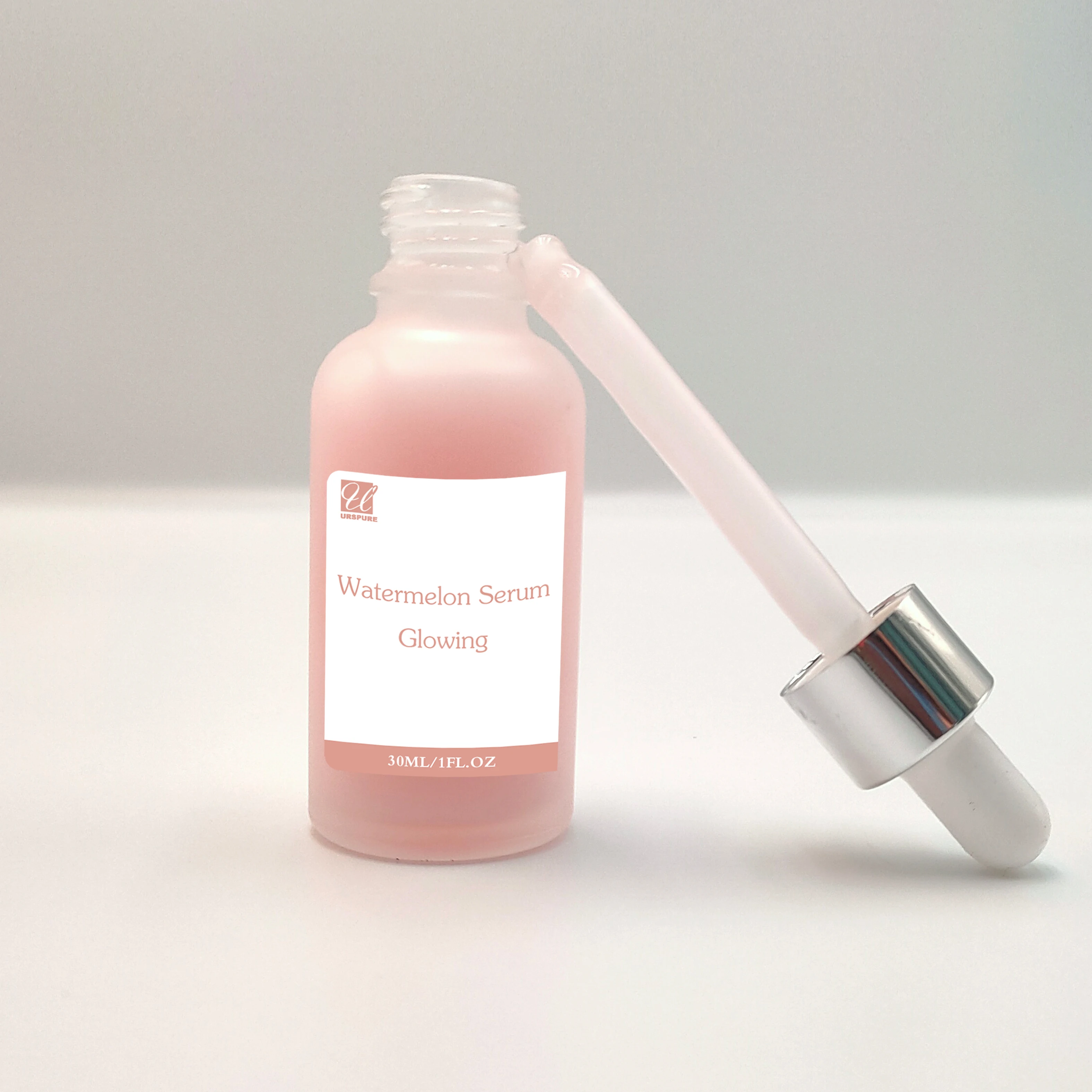 skin care skin rejuvenation lightening  glowing watermelon face milk  Vitamin c Hyaluronic acid serum for hyperpigmentation