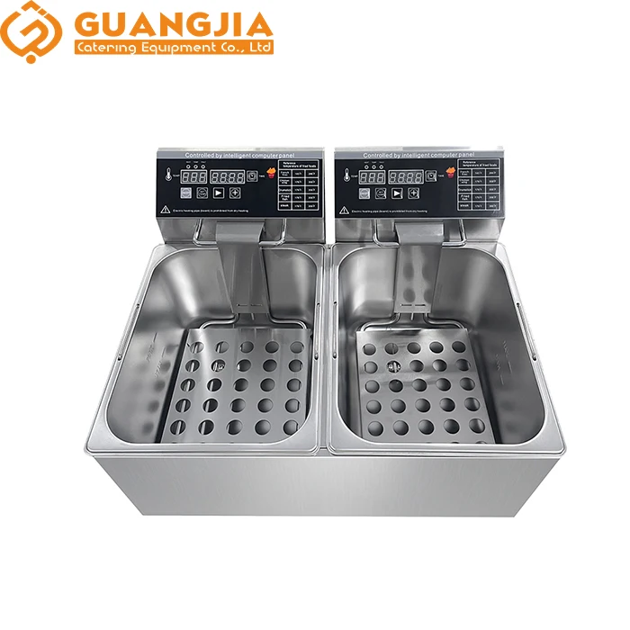 Fuqi 8L Table Top Commercial Electric Deep Fryer Industrial Machine Body for Restaurant & Home Use Chicken Potato Chips Fryer