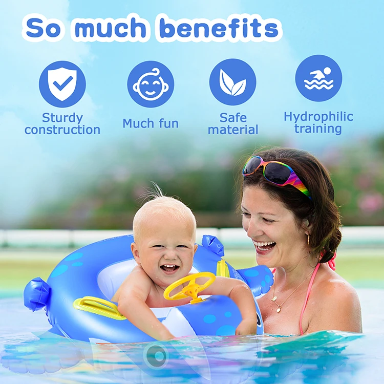 
2021 Newest Inflatable Swimming Ring baby pool inflatable swimming 