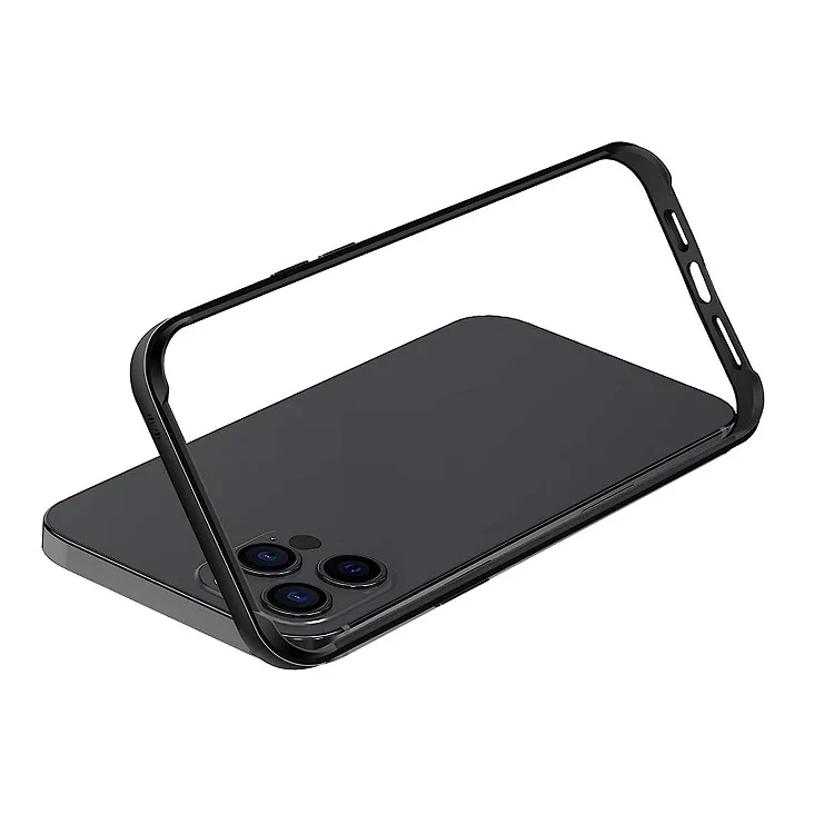 CNC Milling Machining Aluminum Phone Case High Quality Aluminum Frame Metal Bumper Frame Slim Hard Case Cover