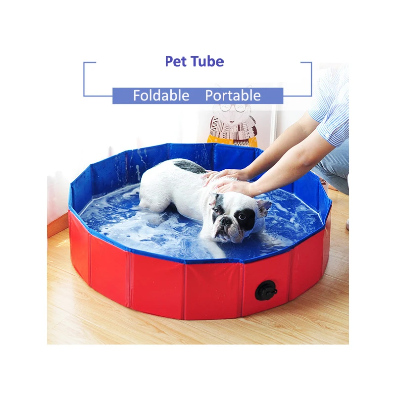 Whole sale indoor Ourdoor Foldable Portable Pets Bath Tub