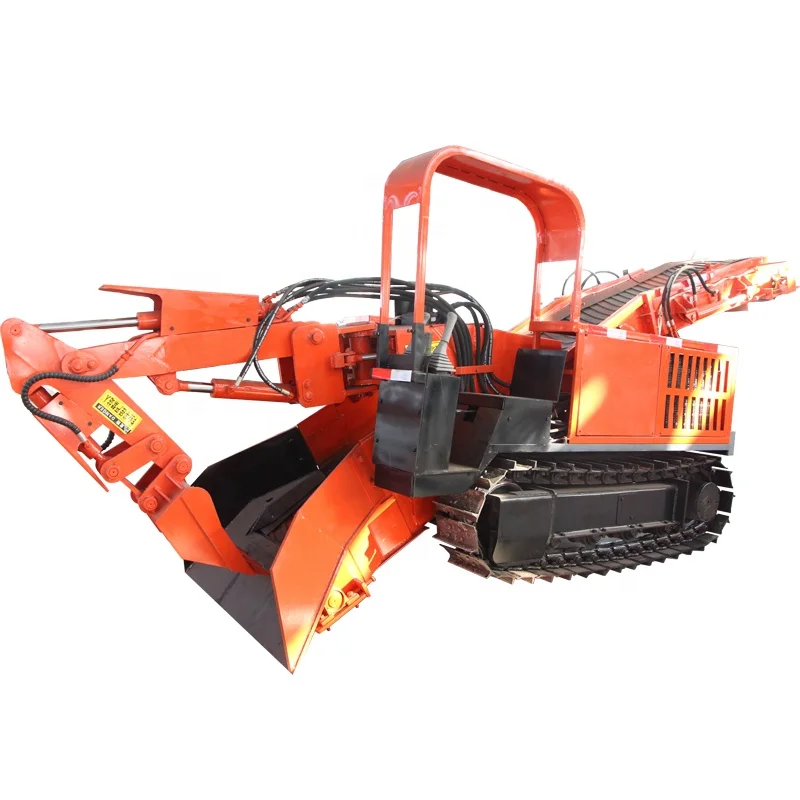 50m3/h underground   tunnel use hydraulic electric underground rock mucking loader