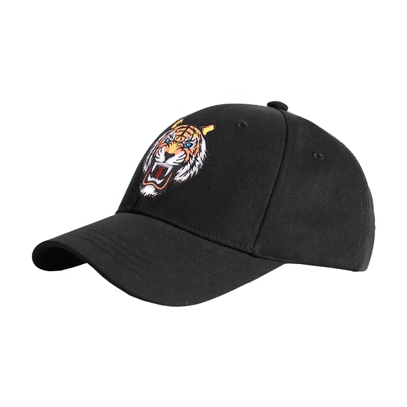 Wholesale Custom Fashion Tiger Embroidery Sport Hat Hip-hop Baseball Caps