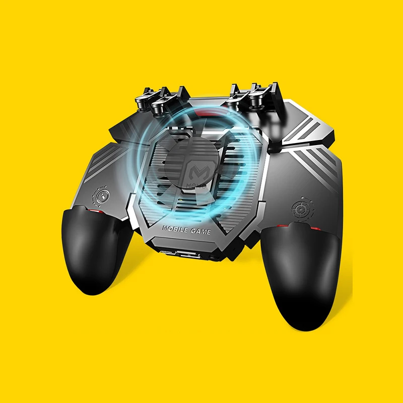 Оптовая продажа 6 шесть пальцев игрушечный триггер AK 77 мобильный игровой контроллер AK77 Джойстики геймпад для pubg с