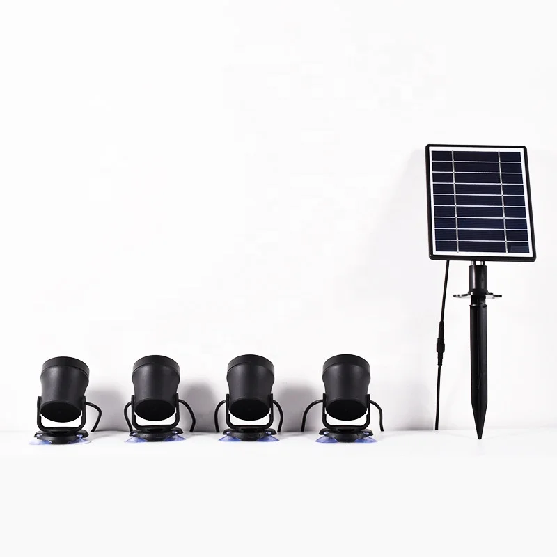 3 Years Warranty 180 Degree Adjustable LED Landscape Lawn Light IP67 Waterproof Solar Lamp