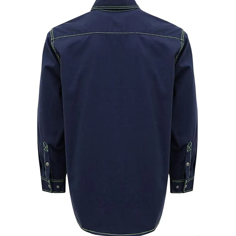 7.5oz FR Clothing Snaps Down FRC Jacket Fire Retardant Shirts Water Repellent Flame Resistant