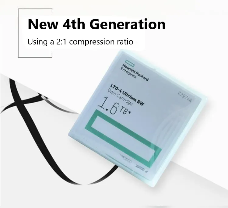 HPE ленточный накопитель библиотека лента для хранения LTO4 3TB