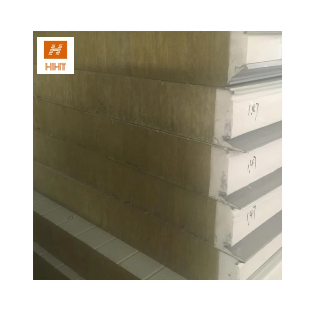 Pu/Rush/pouf sealing sandwich panel with zinc plated and polymer coating