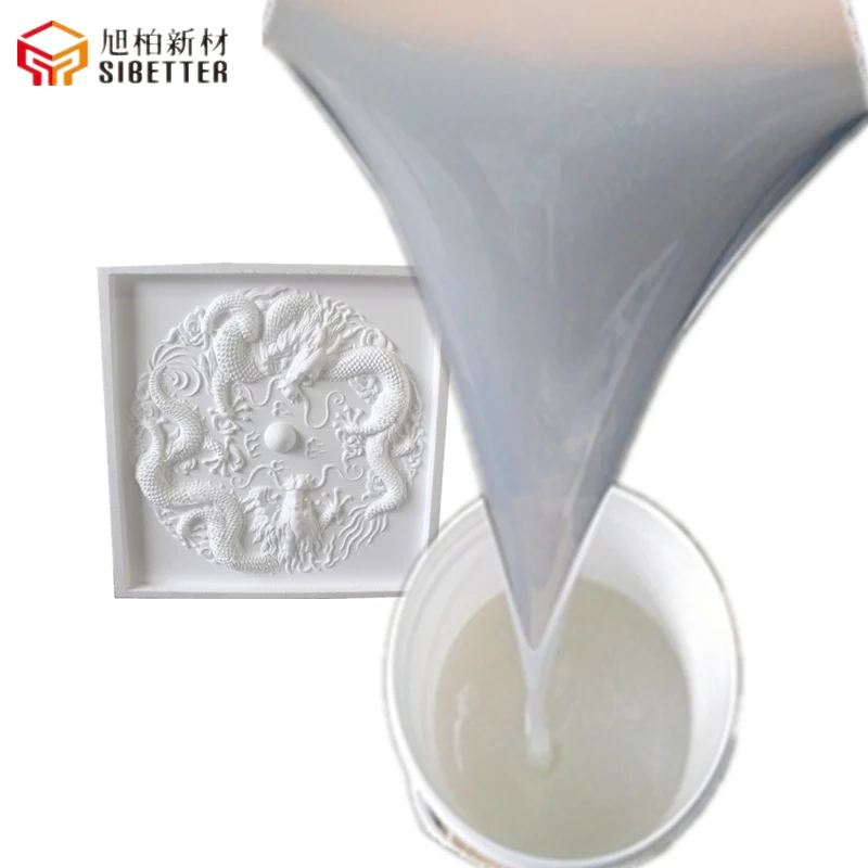 Sibetter rtv2 liquid silicone rubber for GFRC / GRG / concrete mold making Russia market