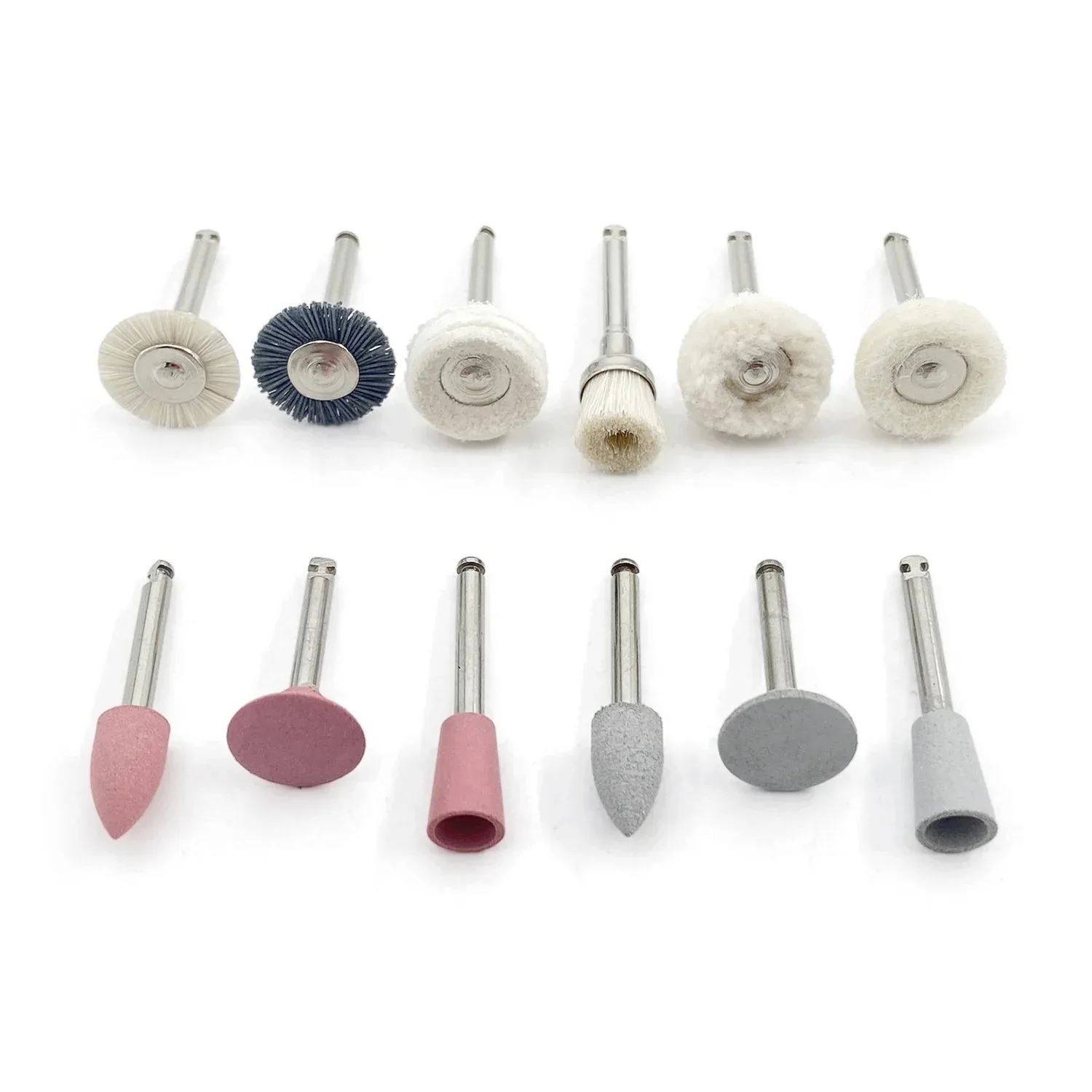 Dental Supplies Tools Polisher Kit PK004 For Low-Speed Handpiece Dental Composite Kit Dentistry Porcelain/Natural Teeth