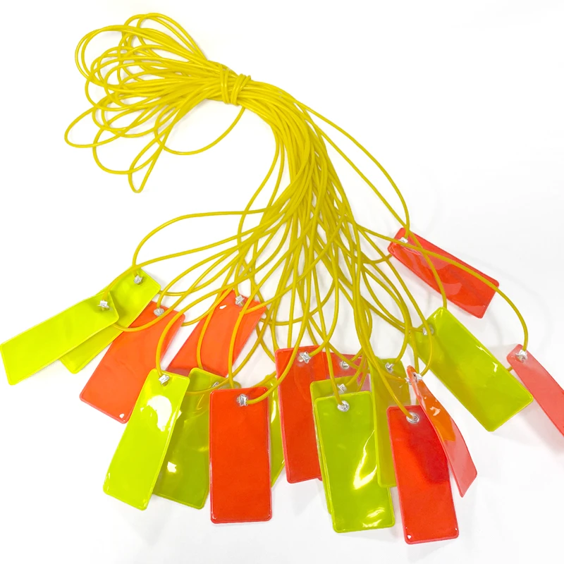 Mining Reflective String Delineator Reflective Tags 500 Meters Big Roll Safety Reflective Bunting Reflectaline