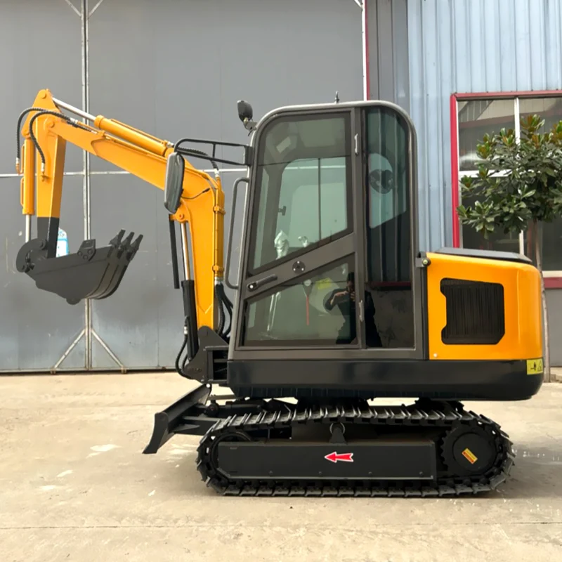 2.5 ton Crawler Excavator With EPA Engine Hydraulic Cylinder Shimadzu Pump 1-Year Warranty