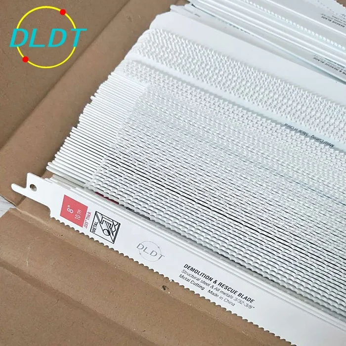 Биметаллическое режущее полотно для сабельной пилы M42 из быстрорежущей стали и кобальта