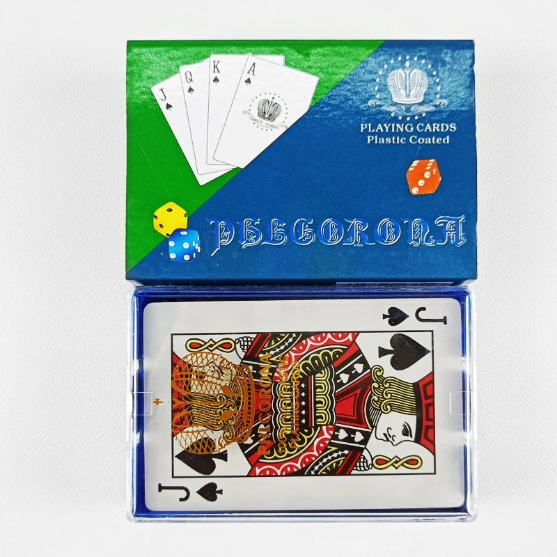 2022 Online Hot Selling Plastic Playing Cards Waterproof Poker Wholesale Cheap Playing Cards