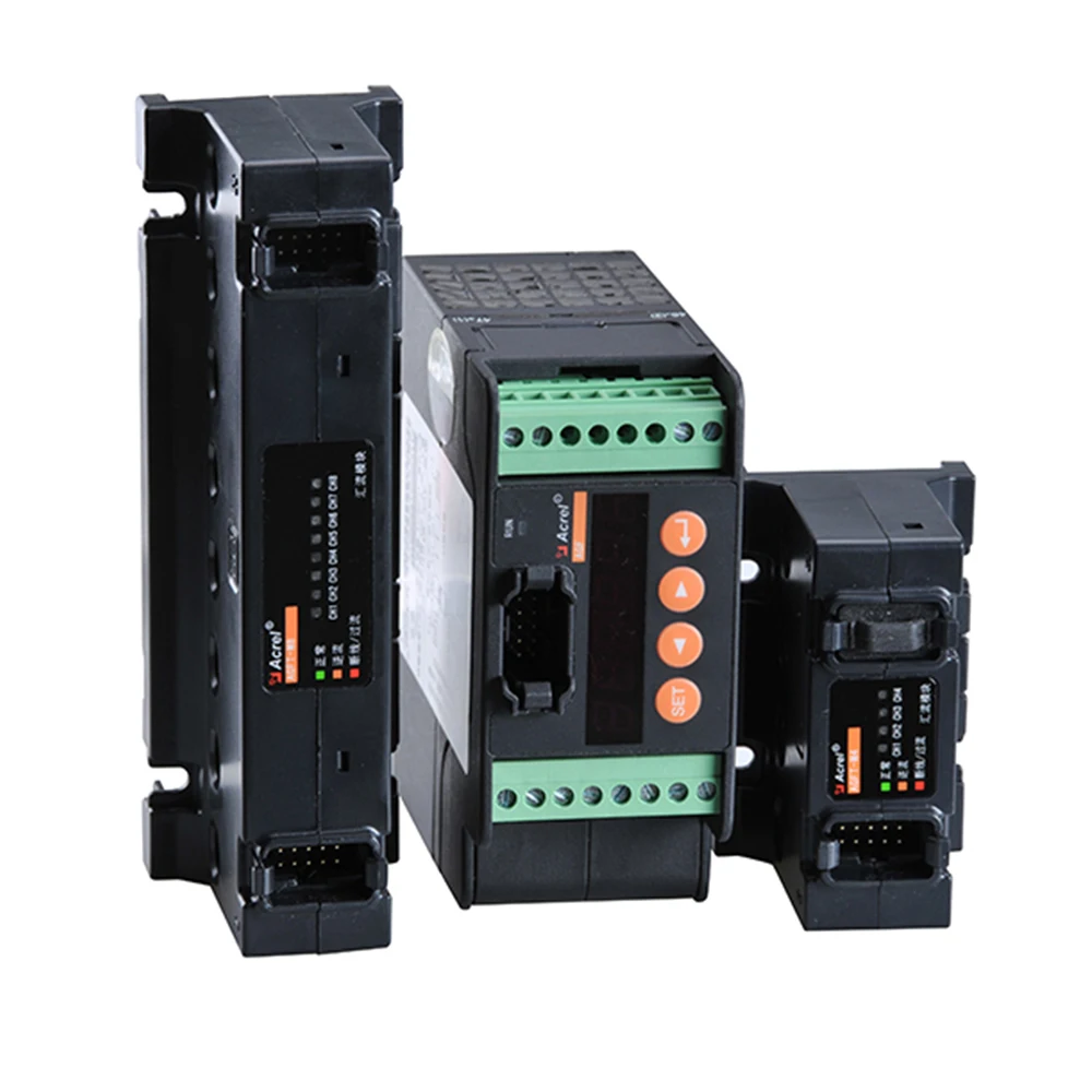 Acrel AGF-M8T 0-1000VDC Solar Panel Photovoltaic Confluence Collection Device Multi-circuits Current/Voltage Measuring with RS48