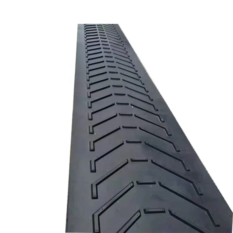 
high quality EP ply mining rubber chevron conveyor belt for coal mine 