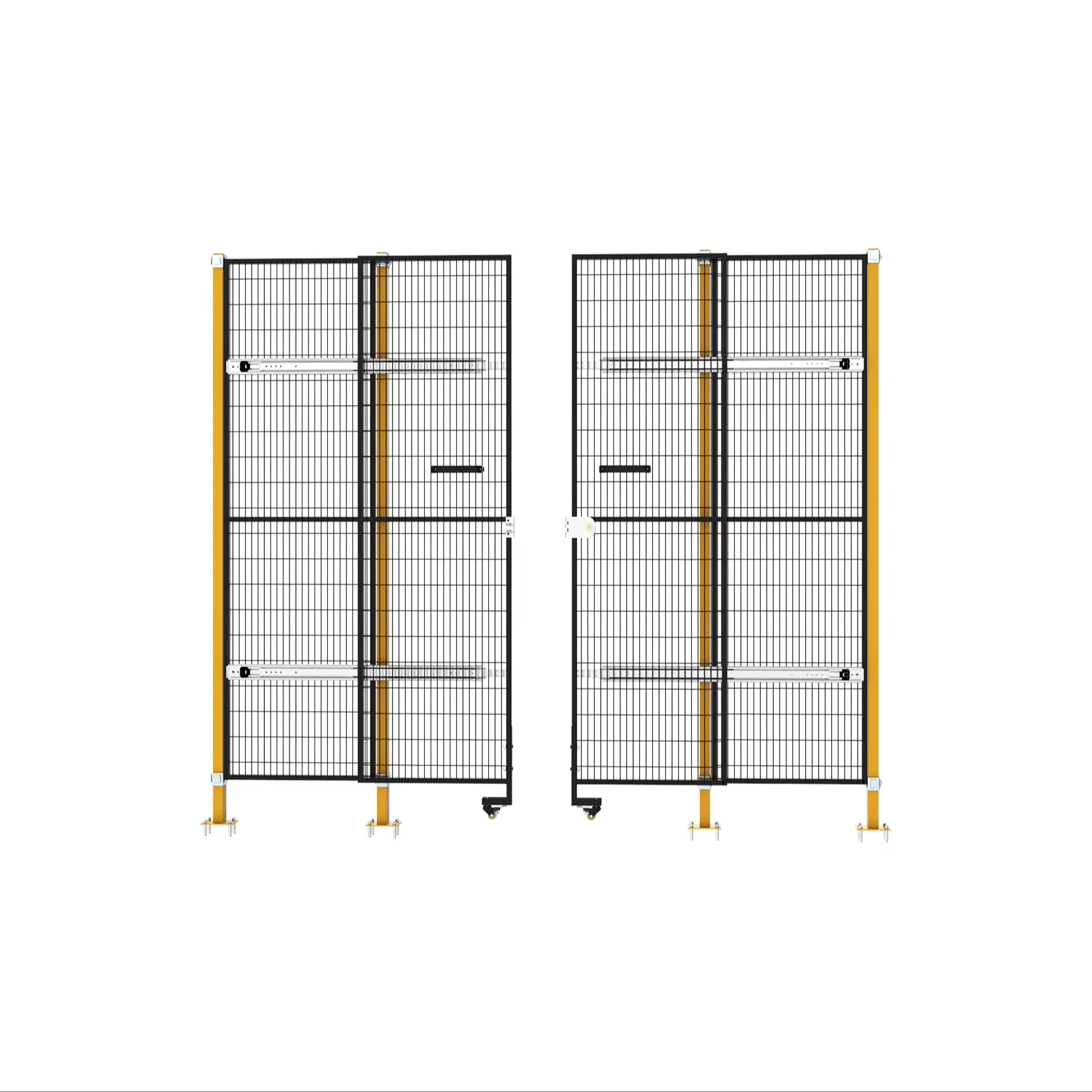 Wholesale Metal Security Robot Safety Fence Machine Fence Accessories for Warehouse or Production Line