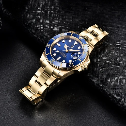 New PAGANI DESIGN 007 Men Wristwatches Brand Luxury Sport Men Waterproof Mechanical Watch Japan NH35 factory dropshipping Outlet