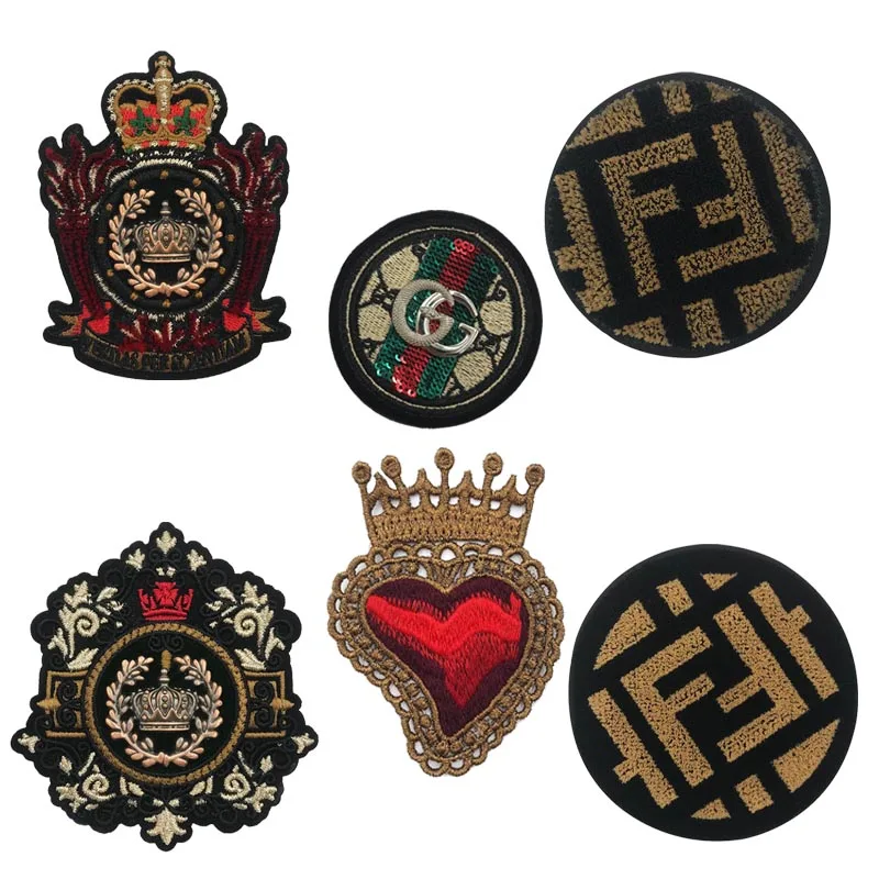 New embroidery badge cloth paste clothes patch paste down jacket hat clothes broken hole traceless repair subsidy accessories