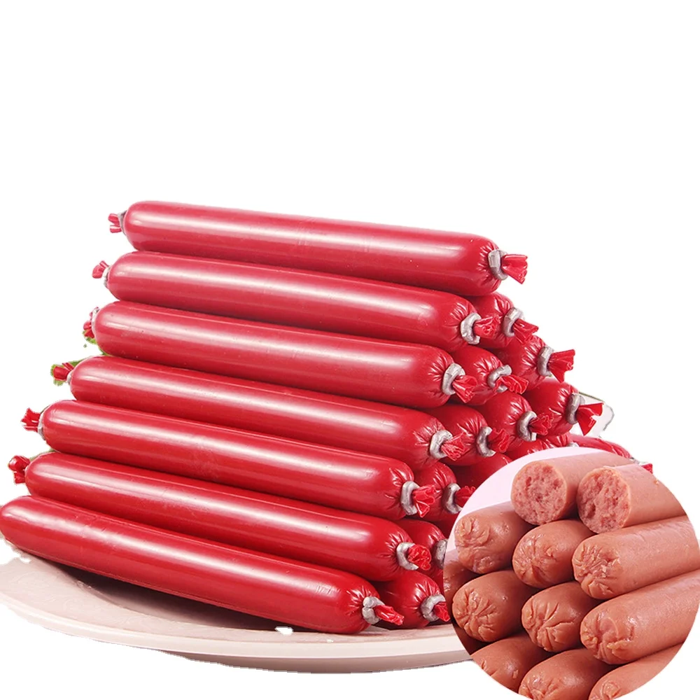 Factory Wholesale Bulk 15g Pet Snacks Ham Sausage Chicken Beef Duck Fish Flavors Dog Cat Food Pet Treats Pet Ham Sausage