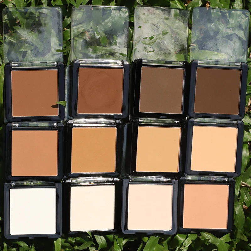 Ochain Hot Selling Makeup Natural Waterproof  Compact Foundation Pressed Powder