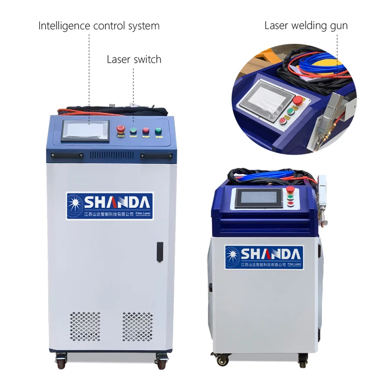 NEW Handheld Laser Welding 10m fiber optic cable Fiber Welding Automatic Machine