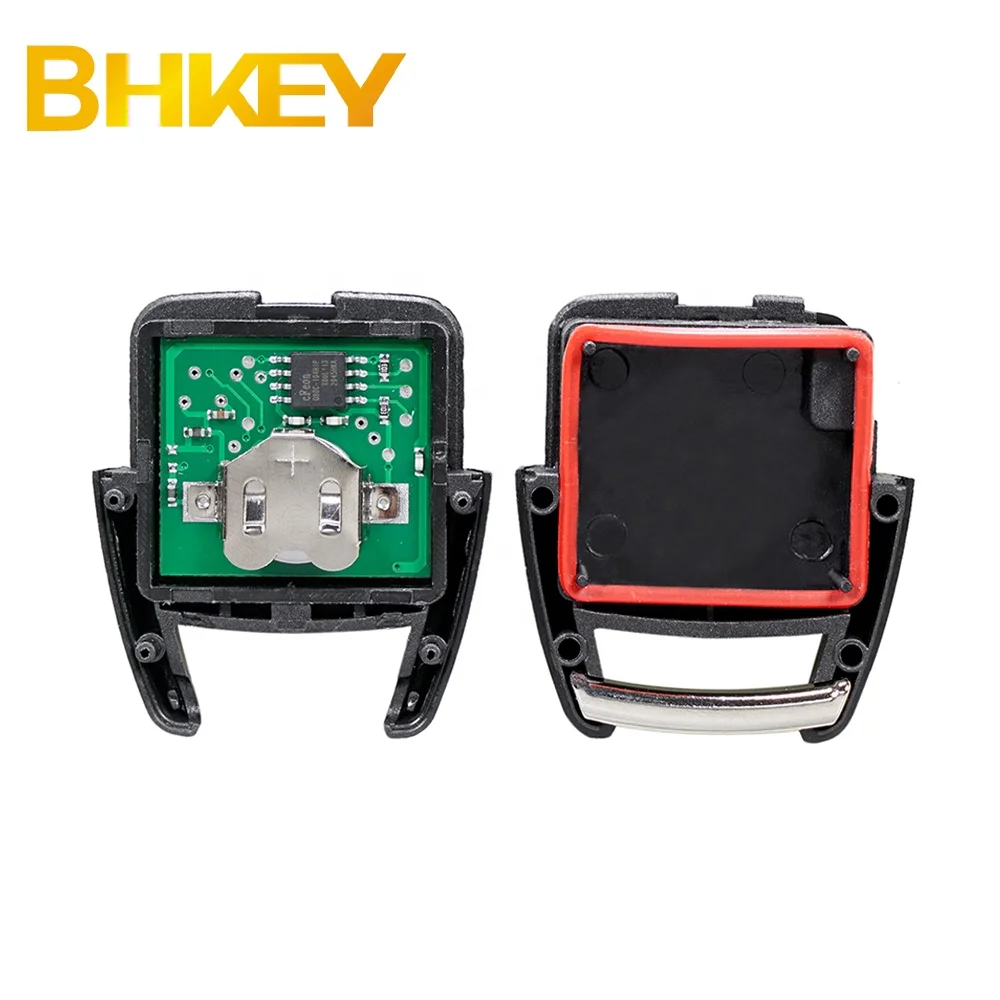 For Vauxhall Opel Astra Vectra Zafira 2 Buttons Remote Key Fob 433Mhz DELPHI OP1 Without Key Blade