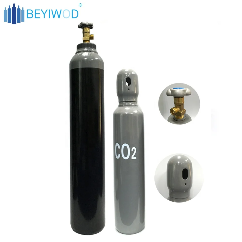  BEYIWOD Промышленное использование кислород/co2/аргон 40l 50l бесшовный Стальной баллон
